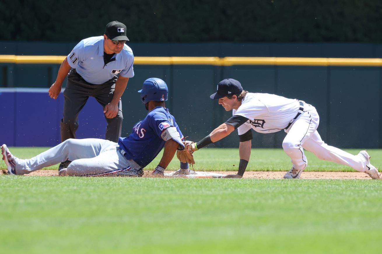 MLB: MAY 31 Rangers at Tigers