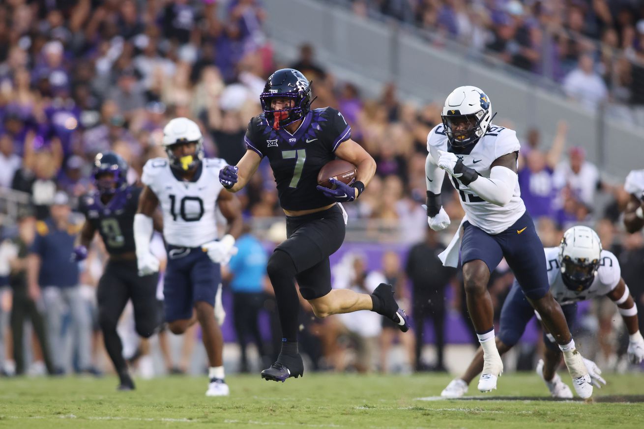 NCAA Football: West Virginia at Texas Christian