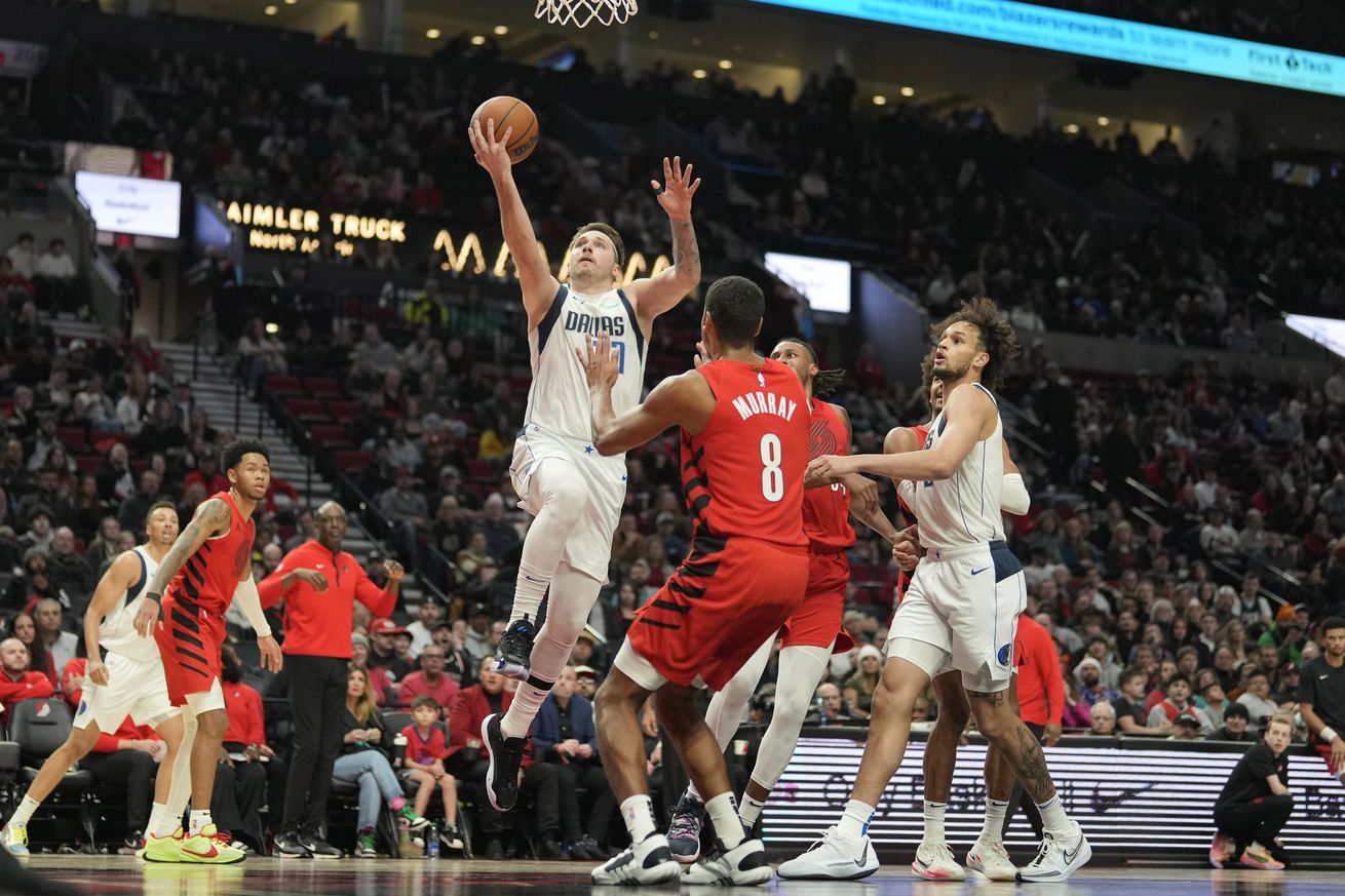 NBA: Dallas Mavericks at Portland Trail Blazers