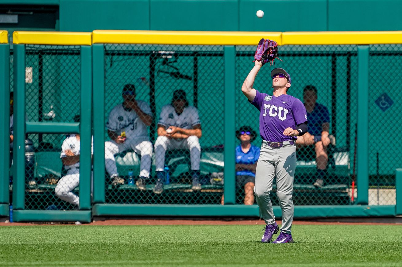 NCAA Baseball: College World Series-Oral Roberts vs TCU