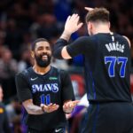 Mavs star duo Luka Doncic and Kyrie Irving ahead of the 2024 NBA Playoffs