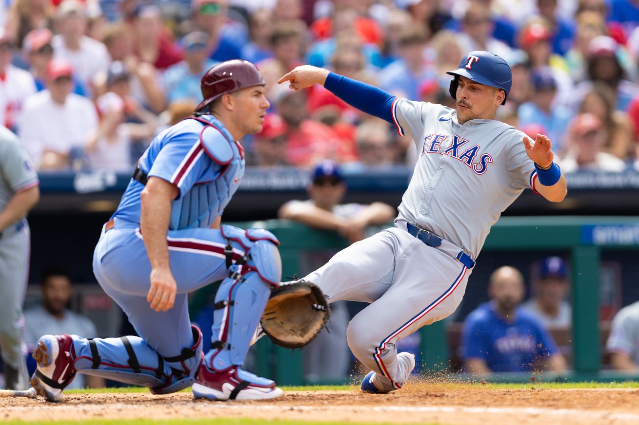 MLB: Texas Rangers at Philadelphia Phillies