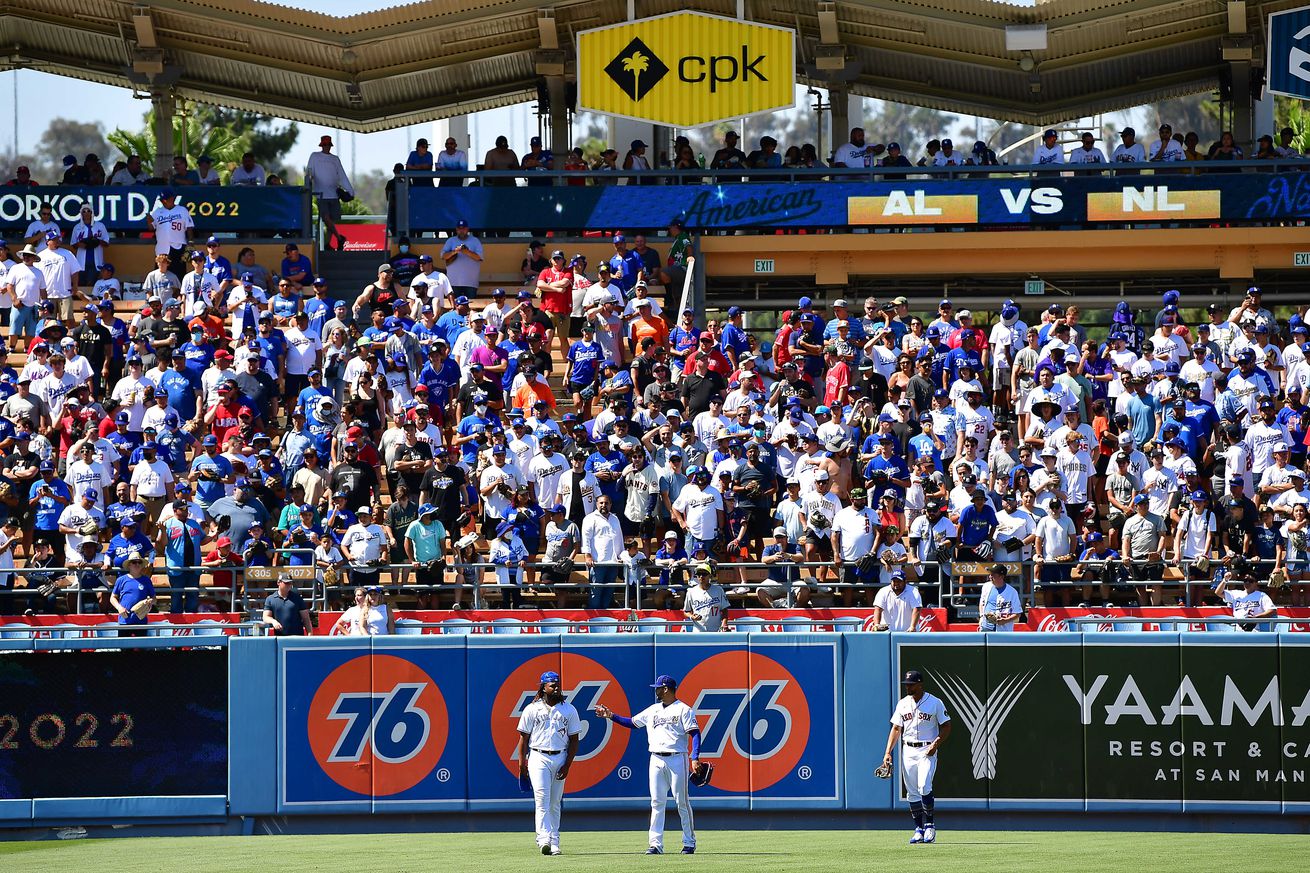 MLB: All Star-Batting Practice