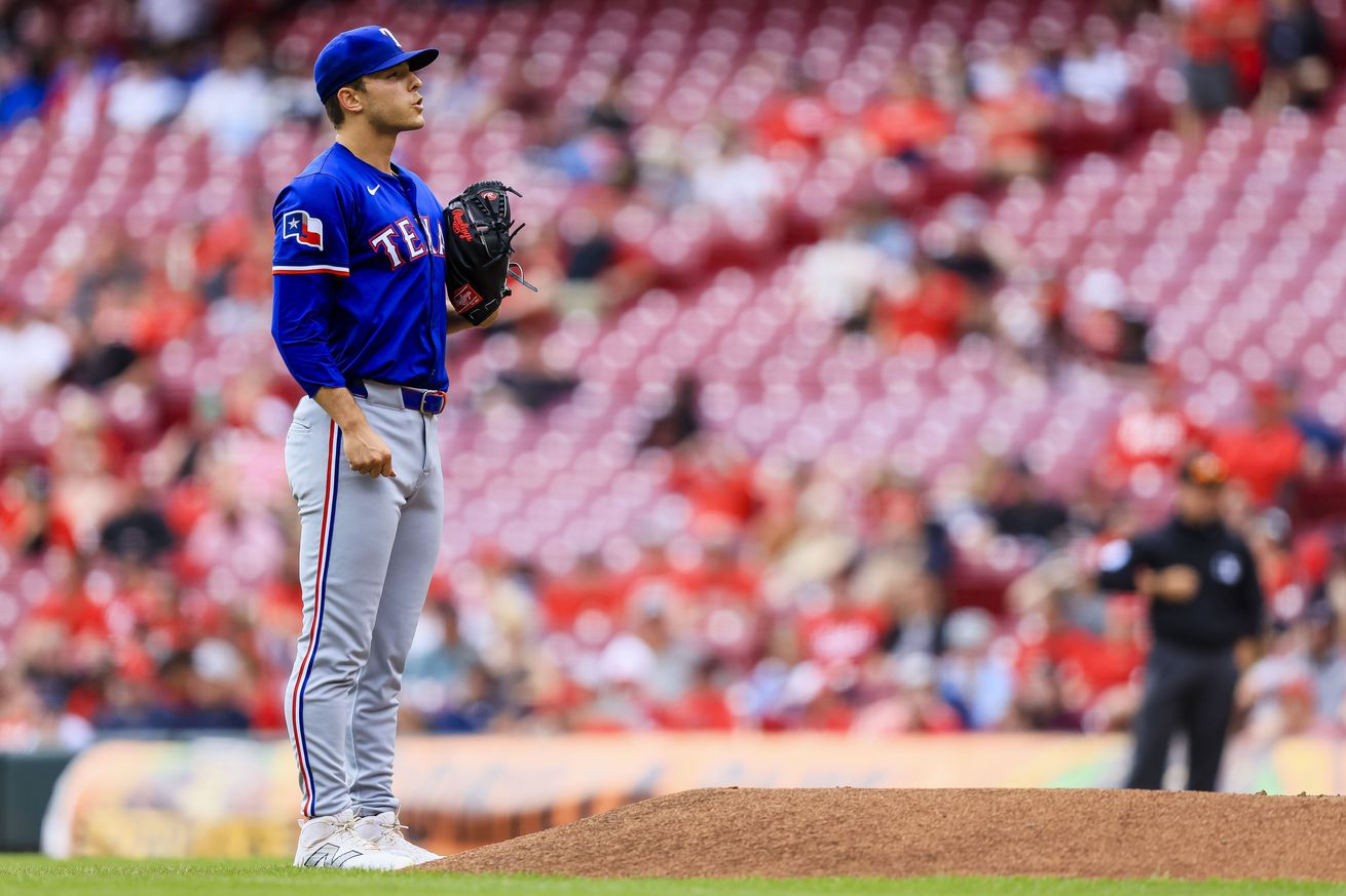 MLB: Texas Rangers at Cincinnati Reds