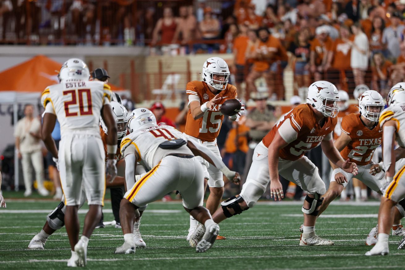 COLLEGE FOOTBALL: SEP 21 UL Monroe at Texas