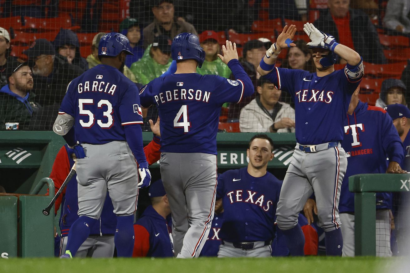 Texas Rangers v Boston Red Sox