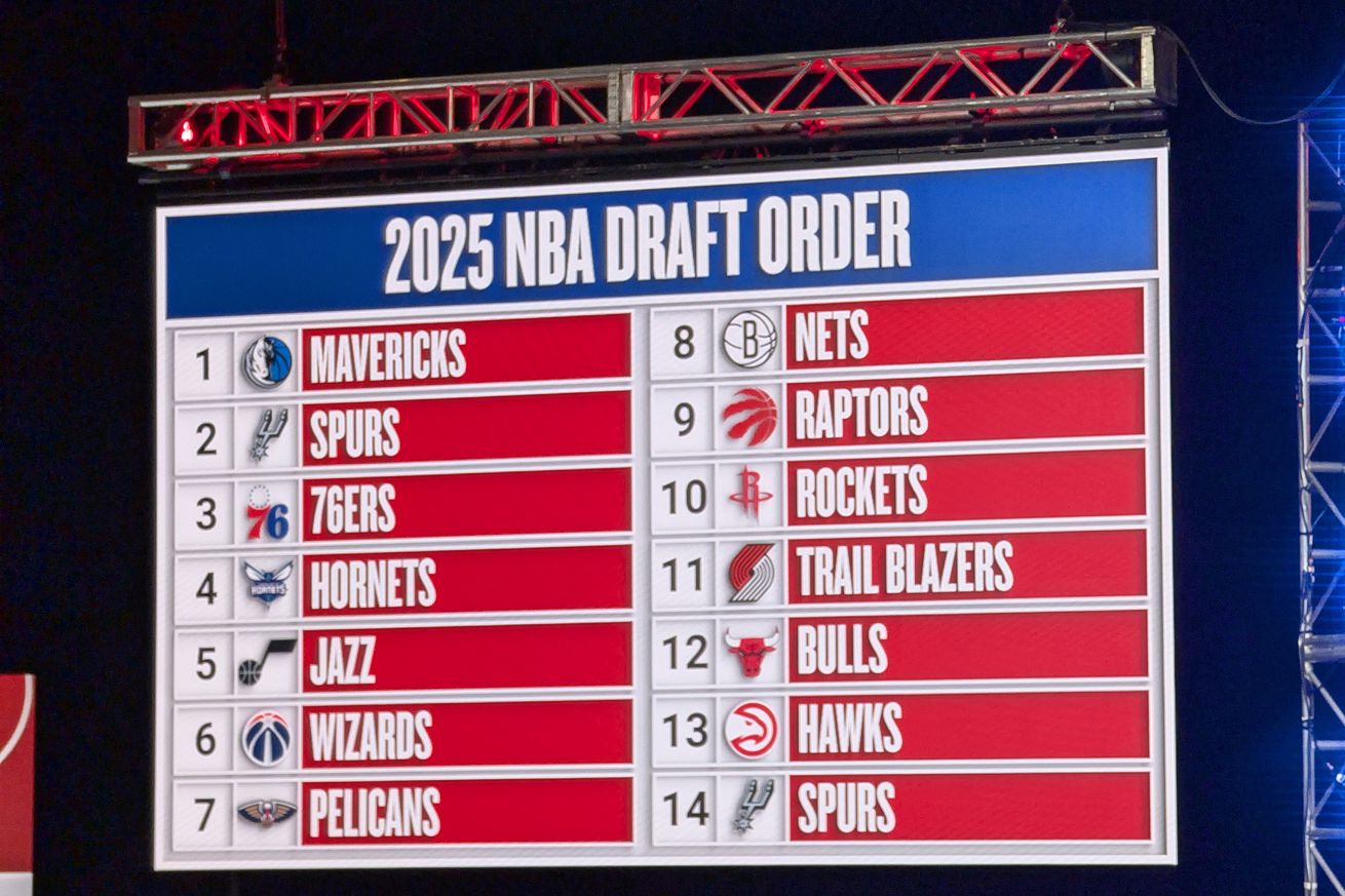 Dallas Maverics won the 2025 NBA Draft Lottery in Chicago