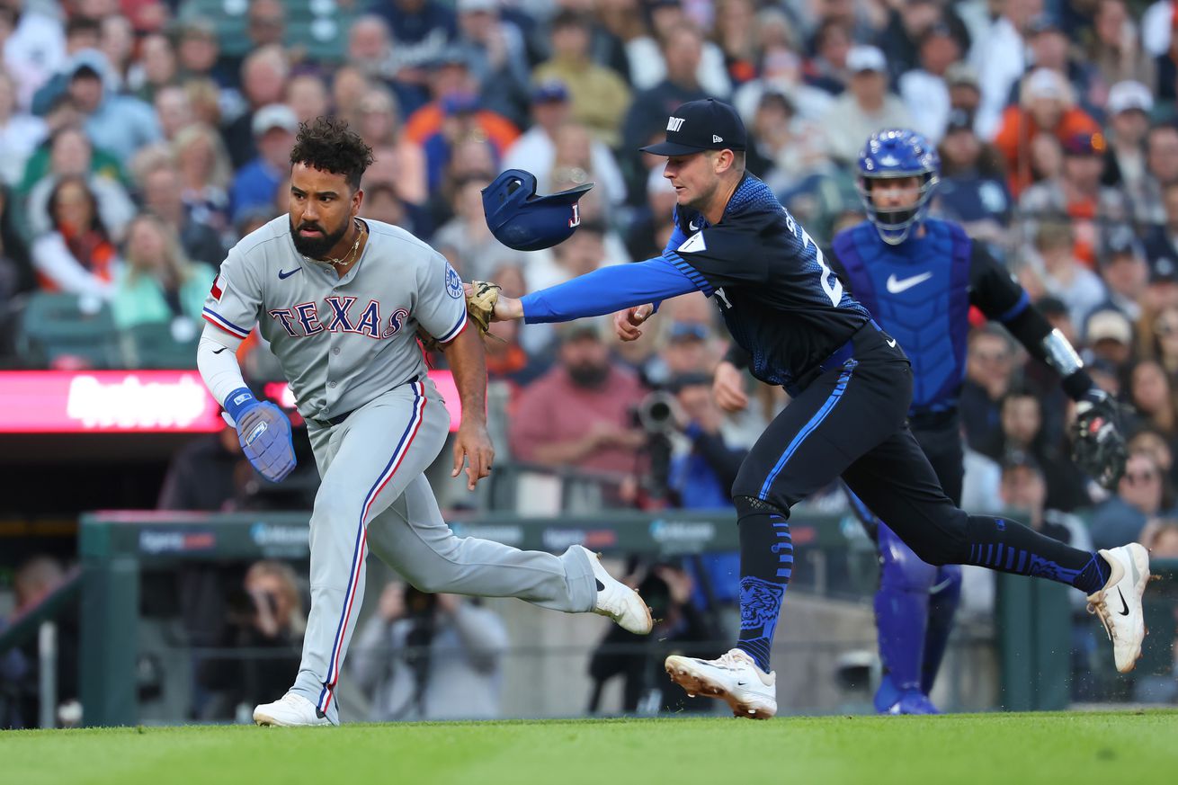 Texas Rangers v Detroit Tigers