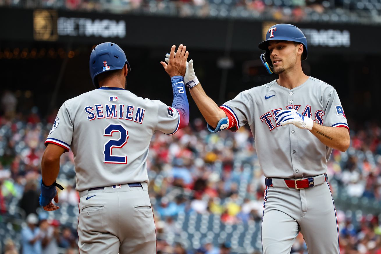 Texas Rangers v Washington Nationals