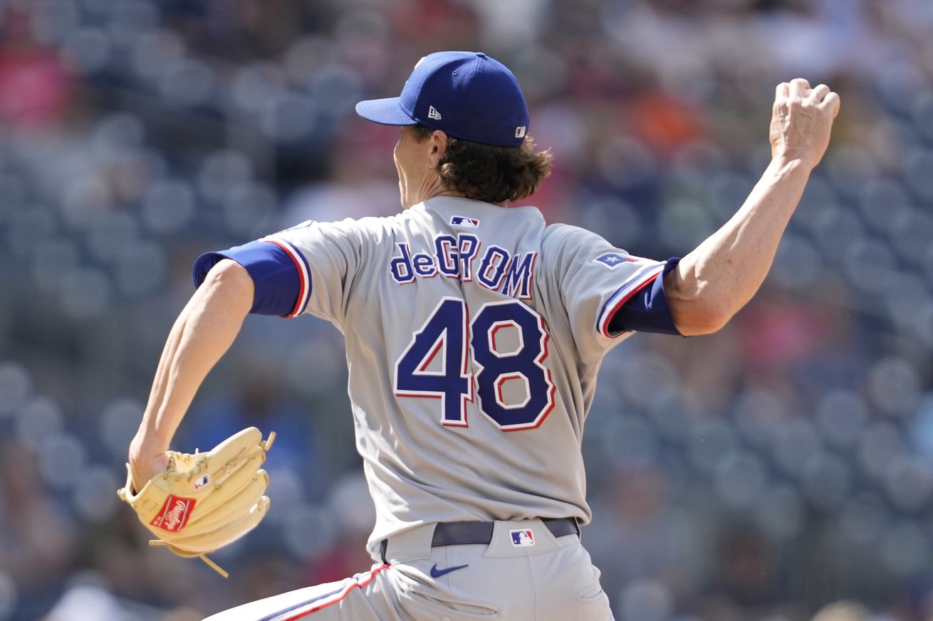 Texas Rangers v Washington nationals