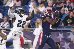 patriots cut javon baker