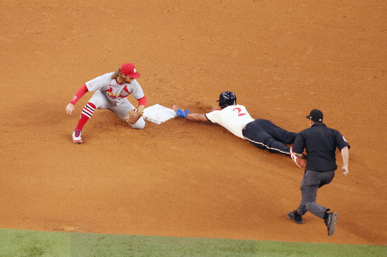 MLB: St. Louis Cardinals at Texas Rangers