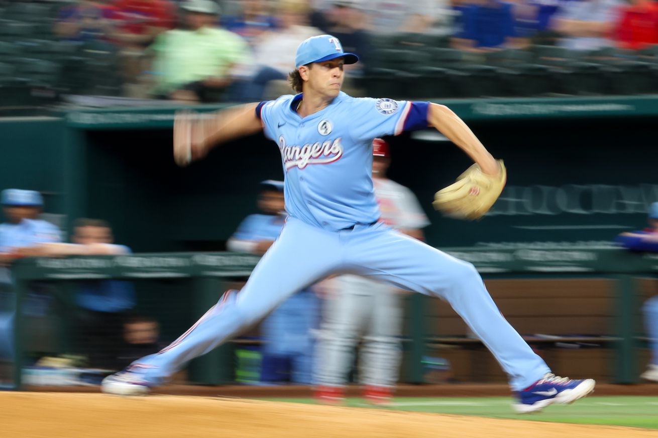 MLB: St. Louis Cardinals at Texas Rangers