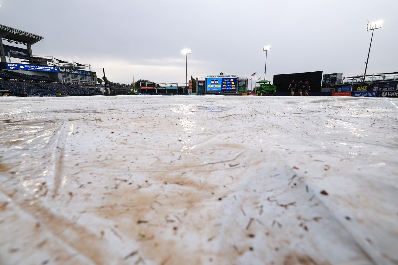 MLB: Texas Rangers at Tampa Bay Rays