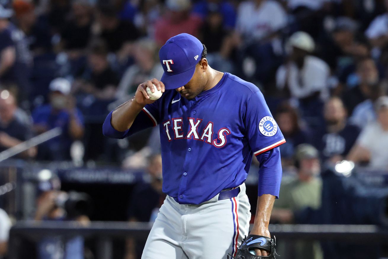 MLB: Texas Rangers at Tampa Bay Rays