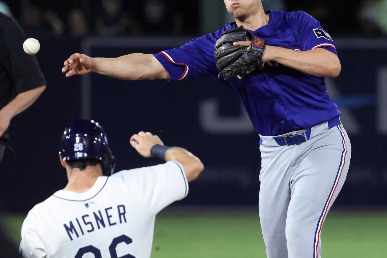 MLB: Texas Rangers at Tampa Bay Rays