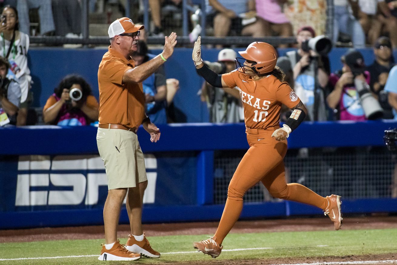 NCAA Softball: Women’s College World Series- Texas at Texas Tech