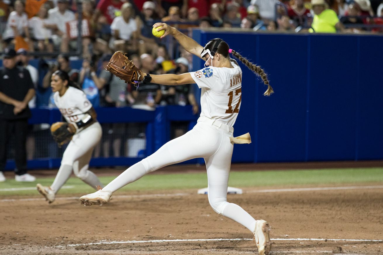 NCAA Softball: CWS Final-Texas vs Texas Tech