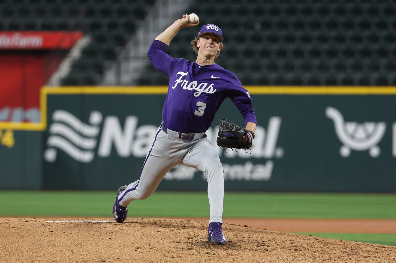 COLLEGE BASEBALL: MAY 21 Big 12 Baseball Championship - TCU vs West Virginia