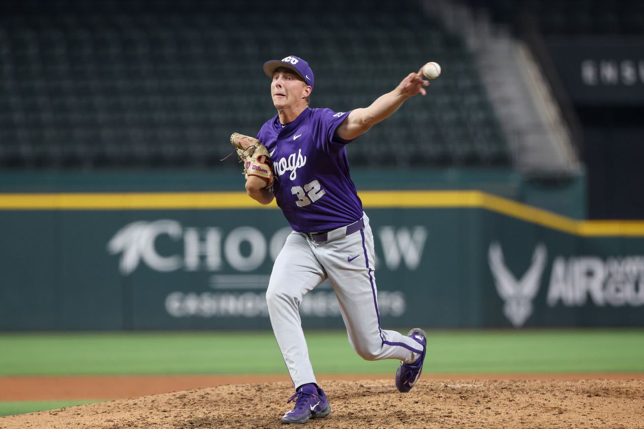 COLLEGE BASEBALL: MAY 21 Big 12 Baseball Championship - TCU vs West Virginia
