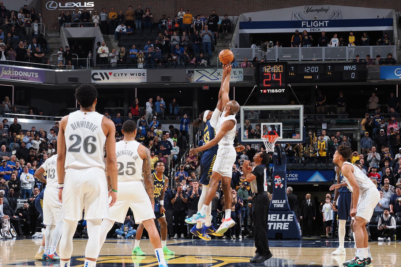 Dallas Mavericks v Indiana Pacers