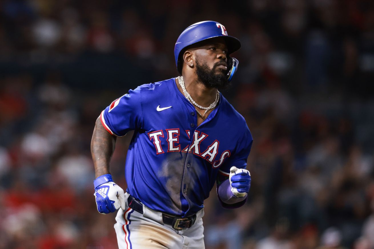 Texas Rangers v. Los Angeles Angels