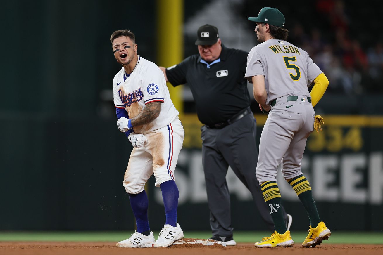 Athletics v Texas Rangers