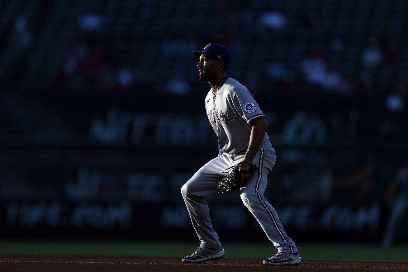 Texas Rangers v Los Angeles Angels