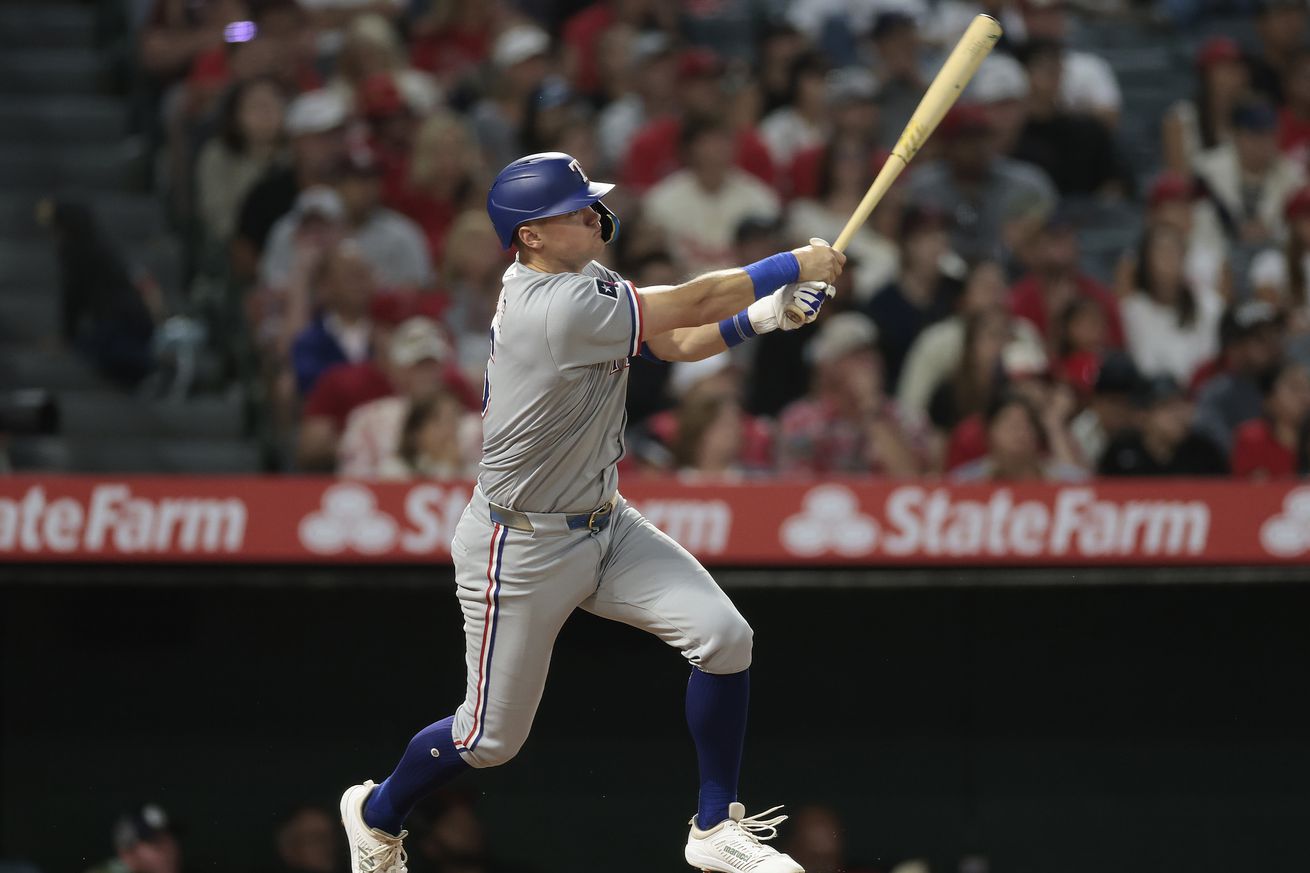 Texas Rangers v Los Angeles Angels
