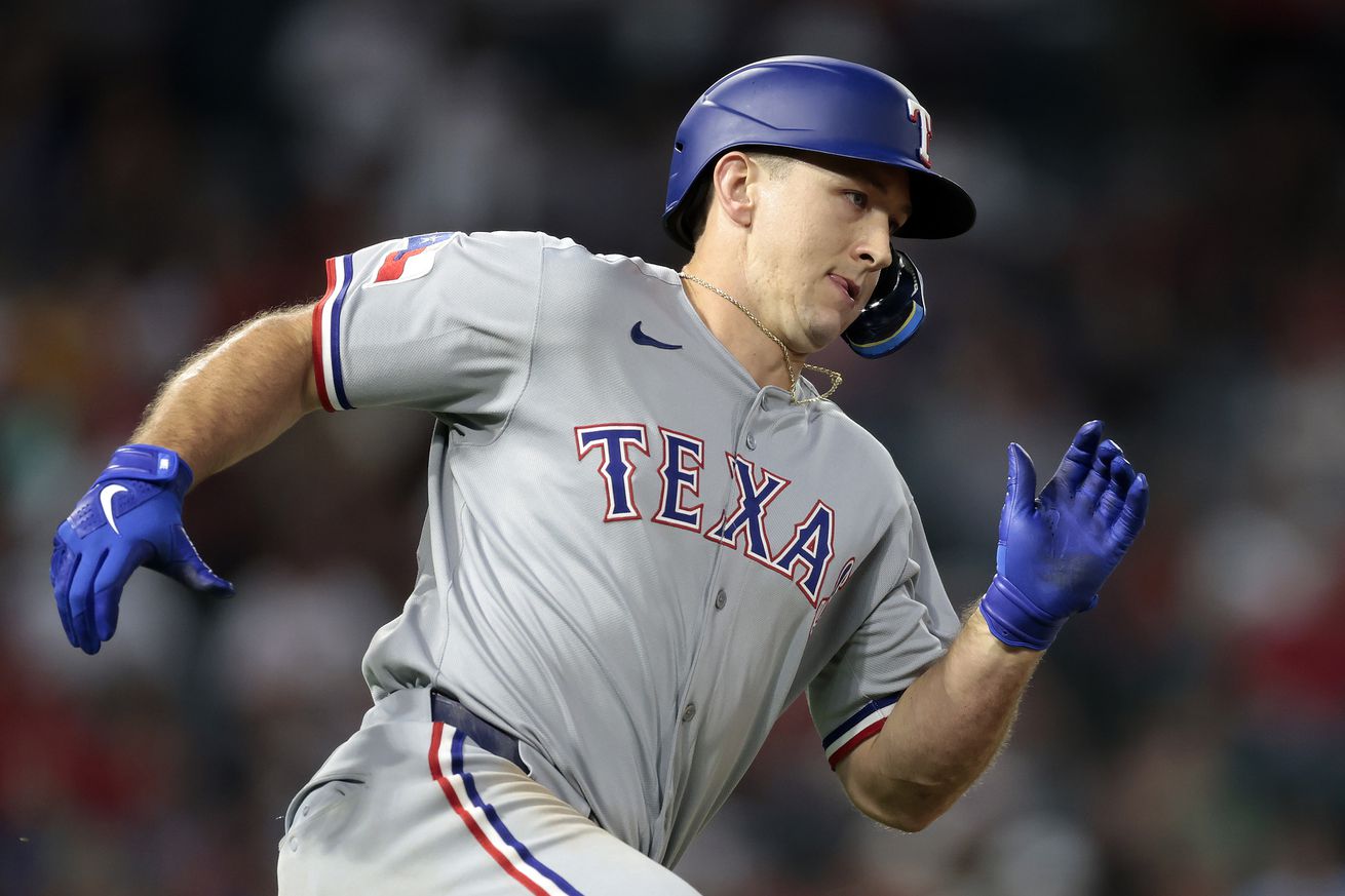 Texas Rangers v Los Angeles Angels