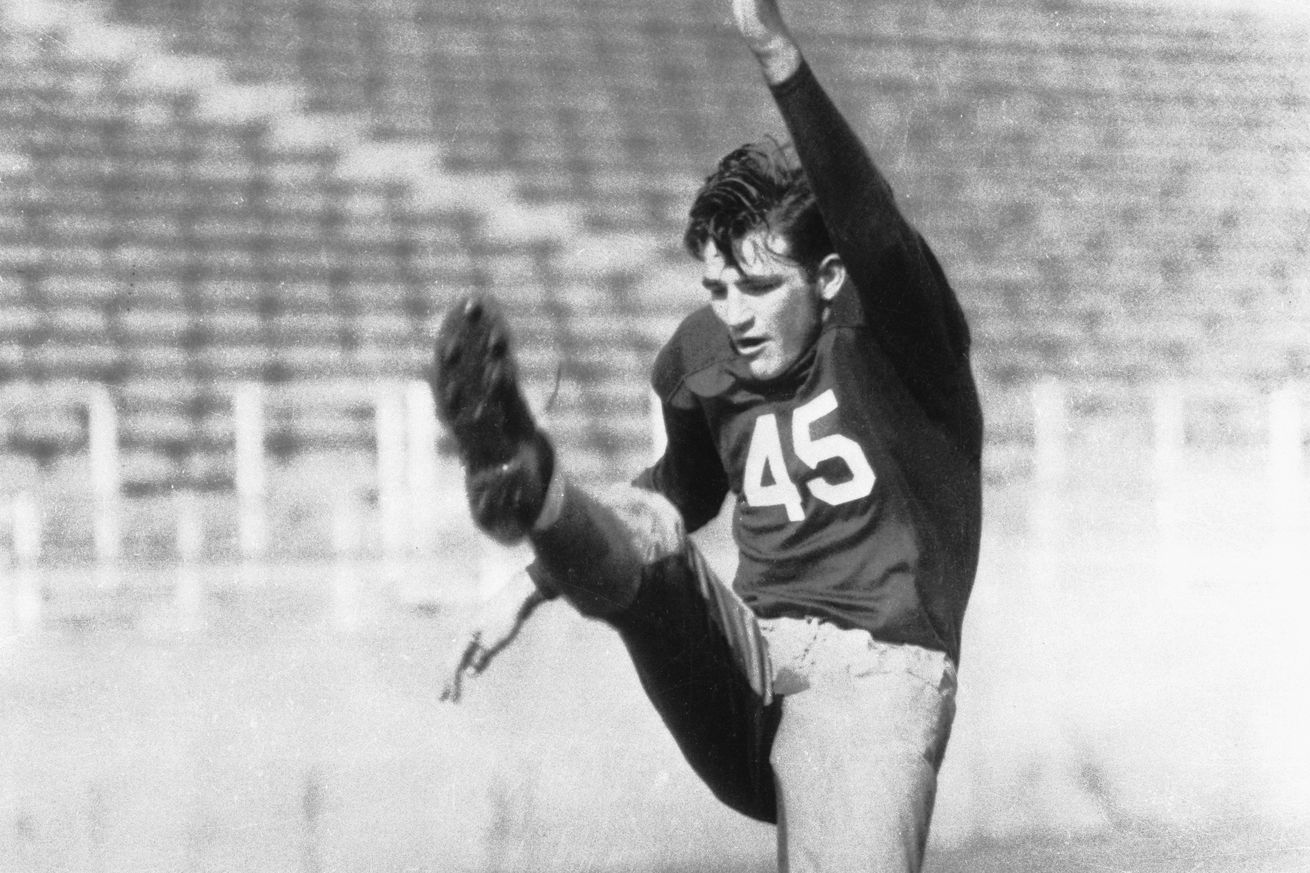 All-American Football Player Sam Baugh