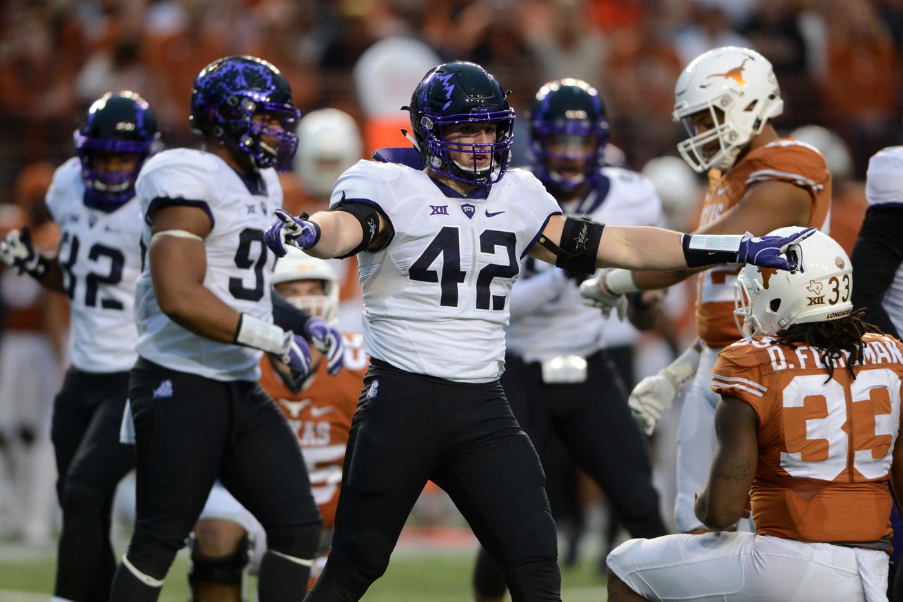 NCAA FOOTBALL: NOV 25 TCU at Texas