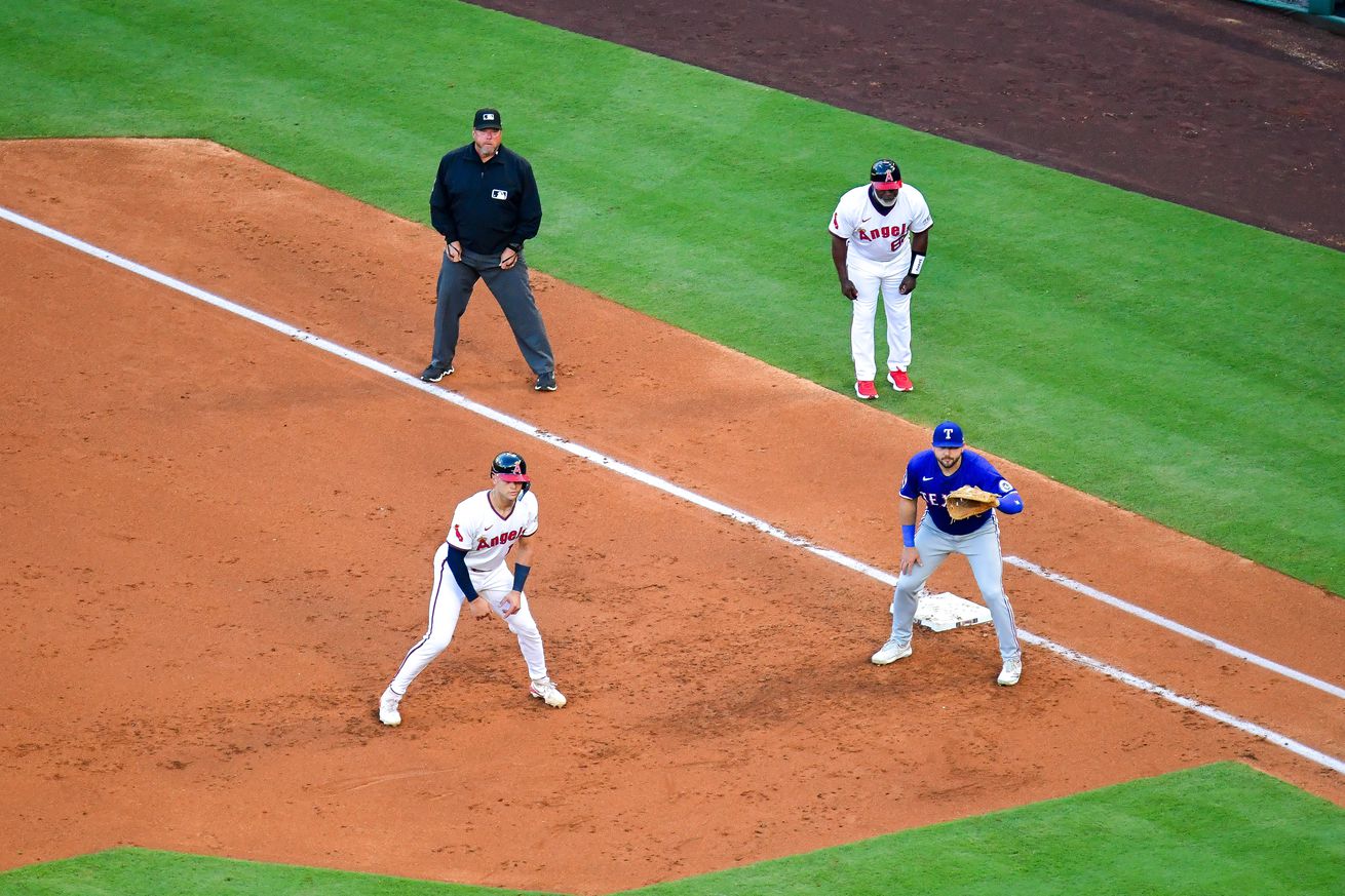 MLB: Texas Rangers at Los Angeles Angels
