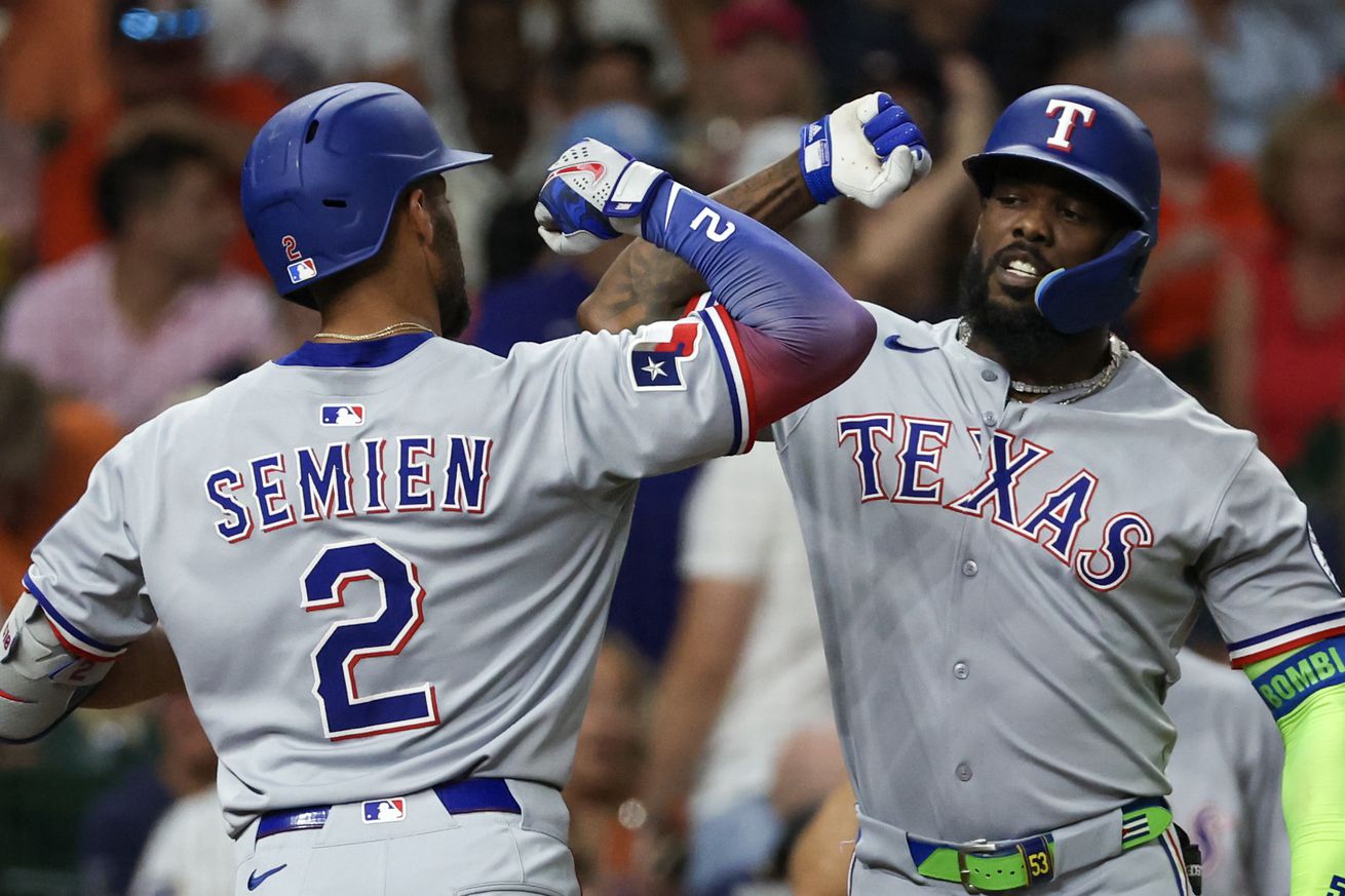 MLB: Texas Rangers at Houston Astros
