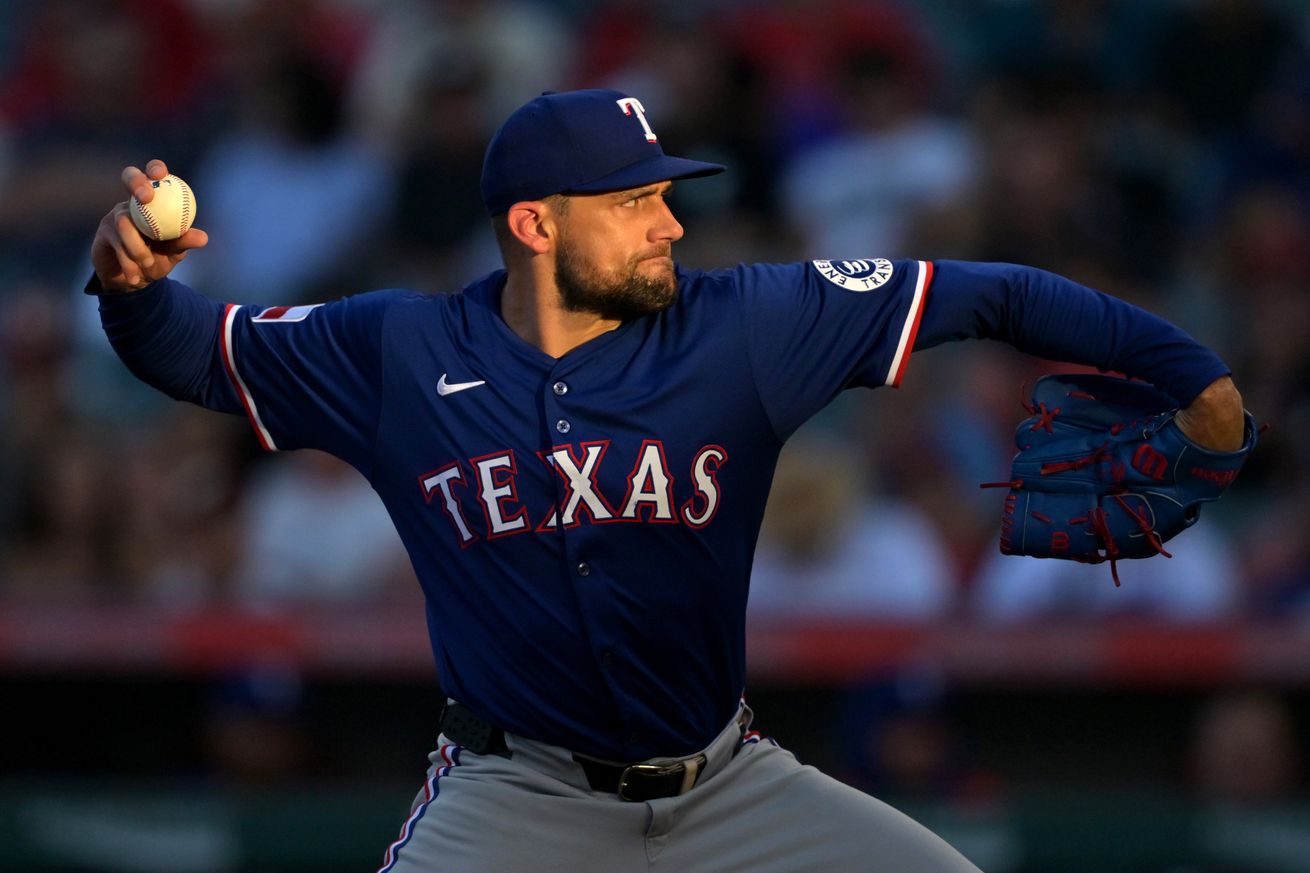 Texas Rangers v Los Angeles Angels
