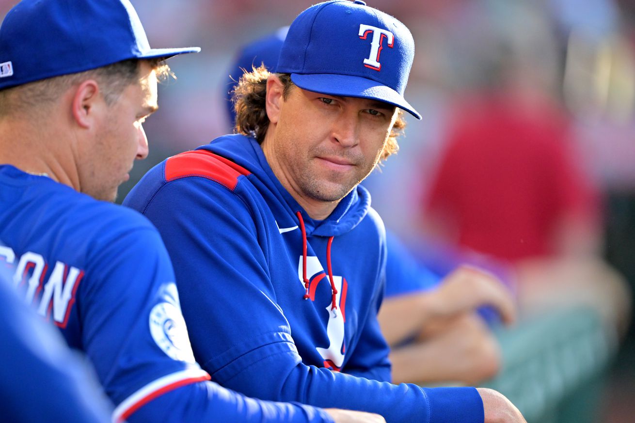 Texas Rangers v Los Angeles Angels