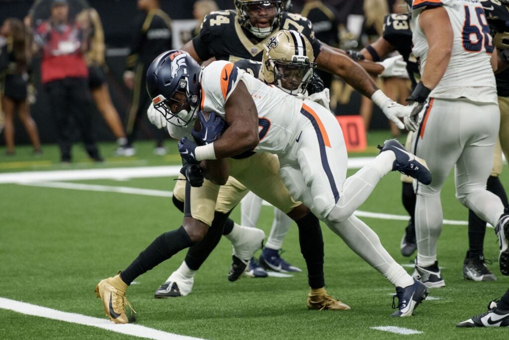 Broncos Cut Audric Estime