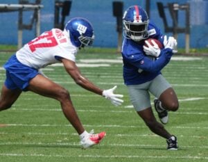 giants cut montrell washington