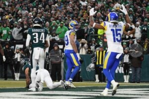 tyler higbee trade block